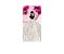 Painel De Festa Vertical 1,00 x 2,00 - Princesa Vestido Branco com Flores Pink 092 - Imagem 1