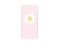 Painel De Festa Vertical 1,00 x 2,00 - Flor Sorridente Rosa Claro 105 - Imagem 1