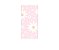 Painel De Festa Vertical 1,00 x 2,00 - Margaridas Delicadas Fundo Rosa Pastel 116 - Imagem 1