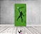 Painel De Festa Vertical 1,00 x 2,00 - Futebol Jogador Verde 023 - Imagem 2
