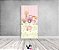 Painel De Festa Vertical 1,00 x 2,00 - Fazendinha Rosa com Flores Menina 070 - Imagem 2