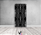 Painel De Festa Vertical 1,00 x 2,00 - Efeito Geométrico Preto e Branco 009 - Imagem 2