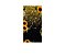 Painel De Festa Vertical 1,00 x 2,00 - Girassóis Efeito Glitter Dourado 005 - Imagem 1