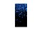 Painel De Festa Vertical 1,00 x 2,00 - Preto Efeito Glitter Azul Caindo 017 - Imagem 1