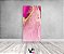 Painel De Festa Vertical 1,00 x 2,00 - Efeito Mármore Pink e Dourado 056 - Imagem 2