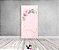 Painel De Festa Vertical 1,00 x 2,00 - Efeito Mármore Floral Rosa 069 - Imagem 2