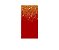 Painel De Festa Vertical 1,00 x 2,00 - Vermelho Efeito Glitter Dourado 105 - Imagem 1
