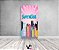 Painel De Festa Vertical 1,00 x 2,00 - SuperGirl HQ Cute Rosa 022 - Imagem 2