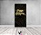 Painel De Festa Vertical 1,00 x 2,00 -  Happy Birthday Confetes Dourados 005 - Imagem 2