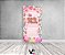 Painel De Festa Vertical 1,00 x 2,00 - De Repente Mais Linda Dourado Floral Rosa 016 - Imagem 2