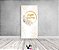 Painel De Festa Vertical 1,00 x 2,00 - Flores Brancas Happy Birthday 042 - Imagem 2