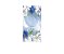 Painel De Festa Vertical 1,00 x 2,00 - Flores Aquarela Azul 149 - Imagem 1