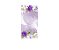 Painel De Festa Vertical 1,00 x 2,00 - Flores Aquarela Lilás 153 - Imagem 1