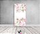 Painel De Festa Vertical 1,00 x 2,00 - Flores Rosa Aquarela 155 - Imagem 2
