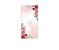 Painel De Festa Vertical 1,00 x 2,00 - Flores Aquarela Vermelha 161 - Imagem 1