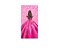 Painel De Festa Vertical 1,00 x 2,00 - Princesa Pink Efeito Glitter 204 - Imagem 1