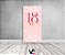 Painel De Festa Vertical 1,00 x 2,00 - 18 Anos Rosa Suave Efeito Glitter 215 - Imagem 2