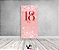 Painel De Festa Vertical 1,00 x 2,00 - 18 Anos Vermelho Efeito Glitter 216 - Imagem 2