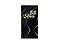 Painel De Festa Vertical 1,00 x 2,00 - 55 Anos Preto com Dourado 223 - Imagem 1