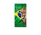 Painel De Festa Vertical 1,00 x 2,00 - Religioso Leão e Bandeira do Brasil 056 - Imagem 1