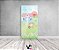 Painel De Festa Vertical 1,00 x 2,00 - Jardim Encantado com Casinha 035 - Imagem 2
