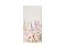Painel De Festa Vertical 1,00 x 2,00 - Jardim Floral Efeito Textura de Linho 038 - Imagem 1
