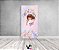 Painel De Festa Vertical 1,00 x 2,00 - Menina Cute no Jardim Florido 052 - Imagem 2