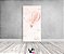 Painel De Festa Vertical 1,00 x 2,00 - Balão Aquarela Rosa com Bege 006 - Imagem 2