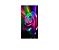 Painel De Festa Vertical 1,00 x 2,00 - Flor Colorido Efeito Neon 010 - Imagem 1
