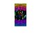 Painel De Festa Vertical 1,00 x 2,00 - Notas Musicais Balada Efeito Neon 012 - Imagem 1