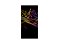 Painel De Festa Vertical 1,00 x 2,00 - Notas Musical Efeito Neon 020 - Imagem 1