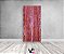 Painel De Festa Vertical 1,00 x 2,00 - Efeito Cortina de Serpentinas Rosa 003 - Imagem 2