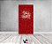 Painel De Festa Vertical 1,00 x 2,00 - Feliz Natal Efeito Glitter Vermelho 053 - Imagem 2