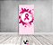 Painel De Festa Vertical 1,00 x 2,00 - Outubro Rosa Laço e Borboletas 005 - Imagem 2