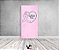 Painel De Festa Vertical 1,00 x 2,00 - Outubro Rosa Delicado com Coração 013 - Imagem 2