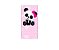 Painel De Festa Vertical 1,00 x 2,00 - Panda Baby Rosa 003 - Imagem 1