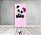 Painel De Festa Vertical 1,00 x 2,00 - Panda Baby Rosa 003 - Imagem 2