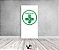 Painel De Festa Vertical 1,00 x 2,00 - Biomedicina Logo Verde 029 - Imagem 2