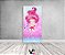 Painel De Festa Vertical 1,00 x 2,00 - Efeito Glitter Sereia Rosa 007 - Imagem 2
