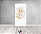 Painel De Festa Vertical 1,00 x 2,00 - Nossa Senhora de Lourdes Branco Floral 033 - Imagem 2