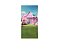 Painel De Festa Vertical 1,00 x 2,00 - Casa  Boneca Rosa Fashion 005 - Imagem 1
