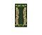 Painel De Festa Vertical 1,00 x 2,00 - Tropical Chique Verde com Dourado 024 - Imagem 1