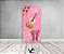 Painel De Festa Vertical 1,00 x 2,00 - Boiadeira Bota de Flores Rosa 036 - Imagem 2