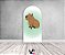 Painel De Festa Romano 1,00x2,00- Safari Capivara Cute 046 - Imagem 2