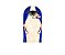 Painel Romano Veste Fácil 1,00x2,00 - Formatura Azul 029 - Imagem 1