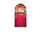 Painel Romano Veste Fácil 1,00x2,00 - Festa Junina Fundo Vermelho 009 - Imagem 1