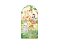 Painel Romano Veste Fácil 1,00x2,00 - Animais Safari Bege com Verde 074 - Imagem 1