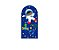 Painel Romano Veste Fácil 1,00x2,00 - Astronauta Cute 013 - Imagem 1