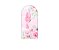Painel Romano Veste Fácil 1,00x2,00 - Borboleta Rosa no Campo 047 - Imagem 1