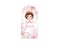 Painel Romano Veste Fácil 1,00x2,00 - Batizado Anjinha Cute Floral 027 - Imagem 1